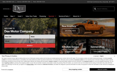 deemotor.net screenshot