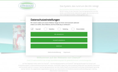 deep-clean.de screenshot