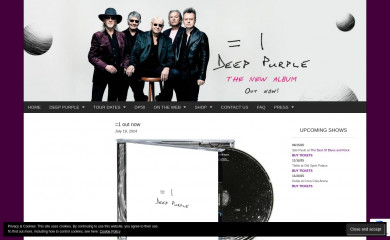 deep-purple.com screenshot