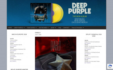 deep-purple.com screenshot