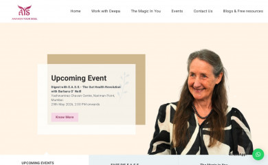 deeparajani.com screenshot