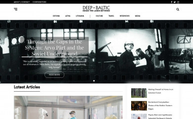 deepbaltic.com screenshot