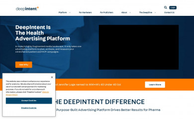 deepintent.com screenshot