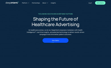 deepintent.com screenshot