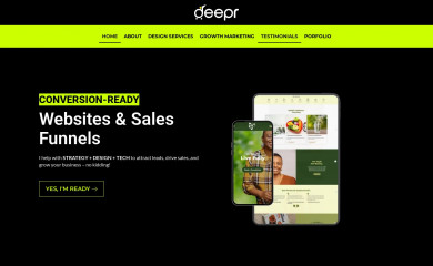 deeprmarketing.com screenshot