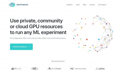 deepstributed.com screenshot