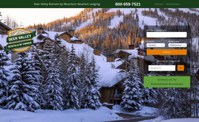 deervalleyrentals.com screenshot