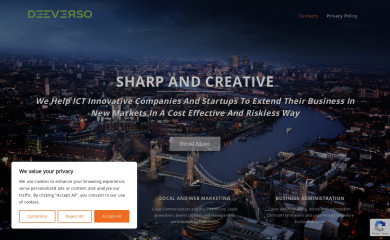 deeverso.com screenshot