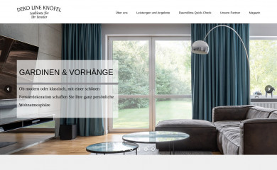 deko-line-knoefel.de screenshot