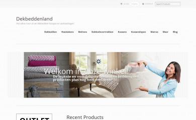 dekbeddenland.nl screenshot