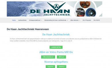 dehaanjachttechniek.nl screenshot