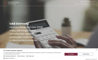 deimona.lt screenshot
