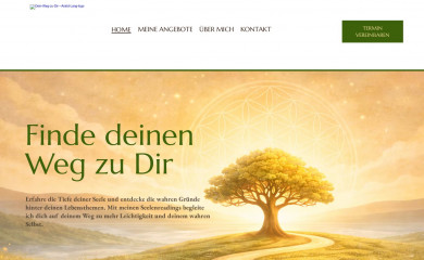 deinwegzudir.at screenshot