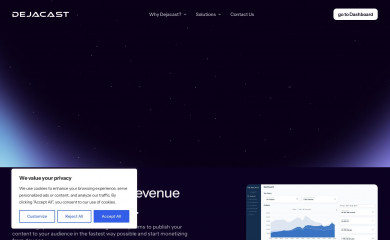 dejacast.com screenshot