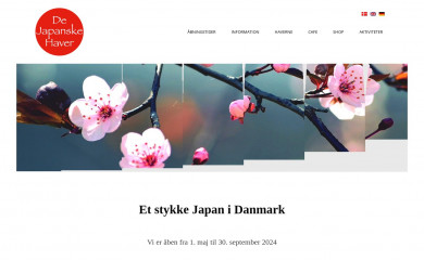 dejapanskehaver.dk screenshot