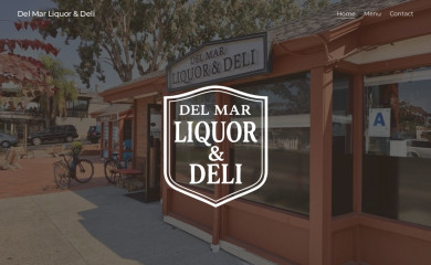 delmarliquoranddeli.com screenshot