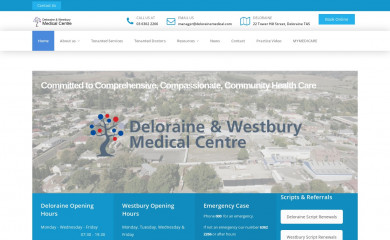 delorainemedical.com screenshot
