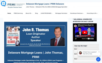 delawaremortgageloans.net screenshot