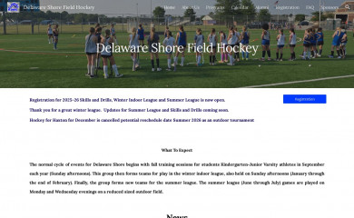 delawareshorefh.org screenshot