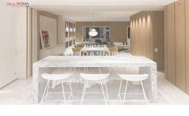 delaromainteriorismo.com screenshot