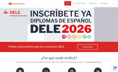 dele.org.ar screenshot