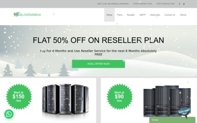 deliver2inbox.com screenshot
