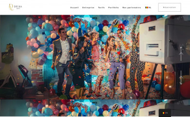 delkaevents.be screenshot