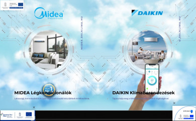 delklima.hu screenshot