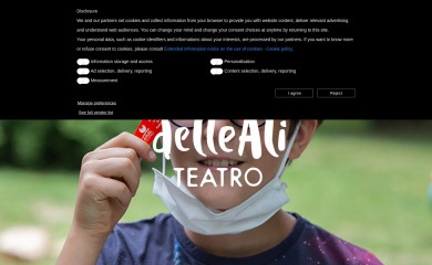 delleali.it screenshot