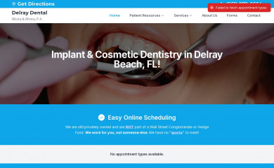 delraydental.com screenshot