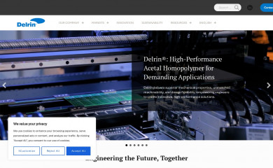 delrin.com screenshot