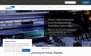 delrin.com screenshot