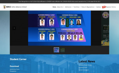 deltaadvanceschool.com screenshot