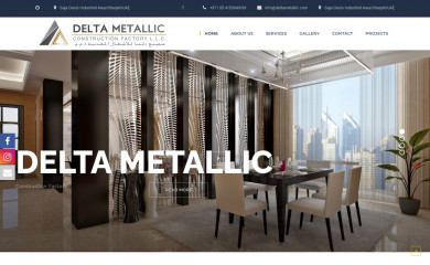 deltametallic.com screenshot