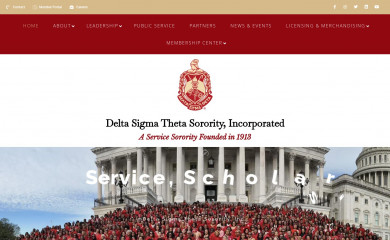 deltasigmatheta.org screenshot