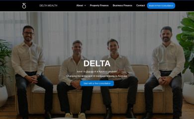 deltawealth.com.au screenshot