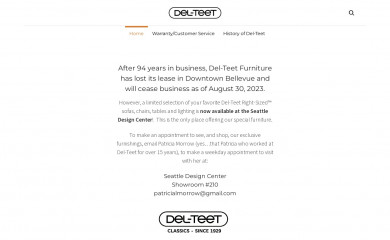 delteet.com screenshot