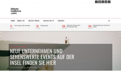 deluxemallorca.com screenshot