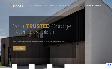 deluxedoorsnz.com screenshot