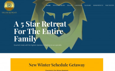 deluxeretreats.org screenshot