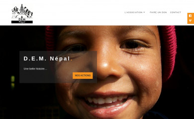 dem-nepal.fr screenshot