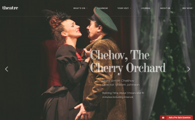 Theatre WP screenshot