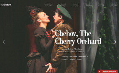 Theatre WP Child screenshot