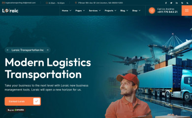 http://demo.bravisthemes.com/loraic screenshot