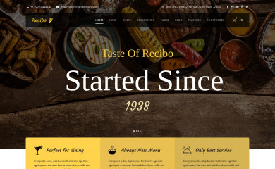 http://demo.goodlayers.com/recibo screenshot