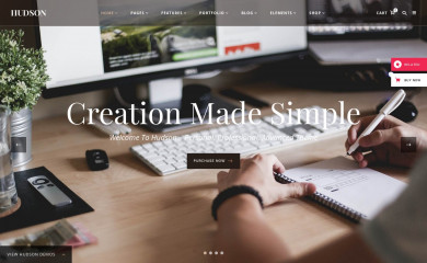 https://demo.edge-themes.com/hudson screenshot