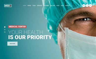https://demo.exptheme.com/medix/ screenshot