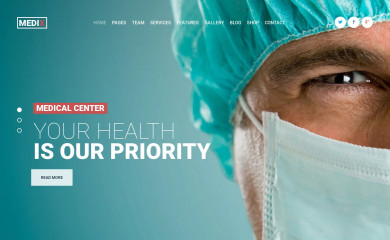 https://demo.exptheme.com/medix/ screenshot