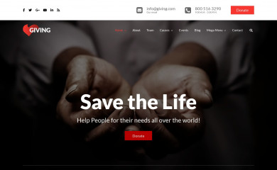 WP Giving screenshot