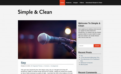 Simple and Clean screenshot